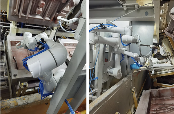 kaiyun开云中国机器人座椅脱模机六轴喷涂机器人