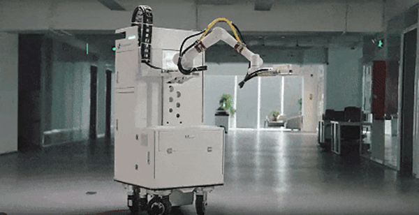 kaiyun开云中国协作机器人：腻子乳胶漆喷涂一体机器人