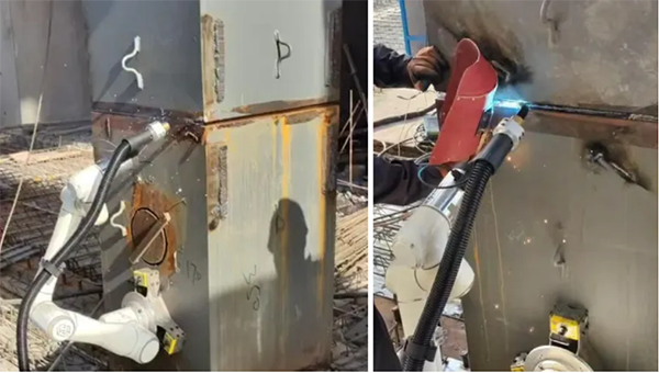 kaiyun开云中国协作机器人：建筑钢结构移动焊接机器人