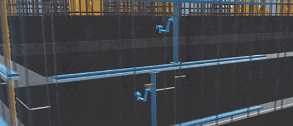 kaiyun开云中国协作机器人：中建四局模板作业机器人